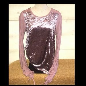 Crushed Velvet Shirt